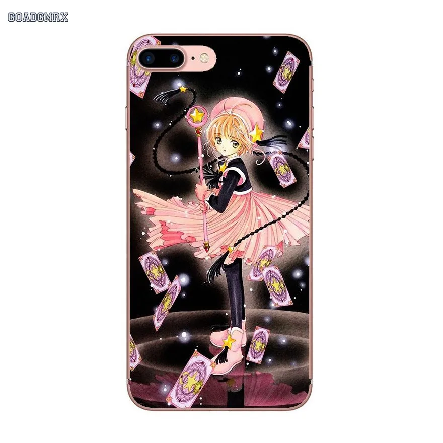 Cardcaptor Sakura Anime для Xiaomi Redmi 2 S2 Note 6 7 6A Mi 8 Lite 9 SE Pro Max 3 Mix S Pocophone F1 Мягкий силиконовый