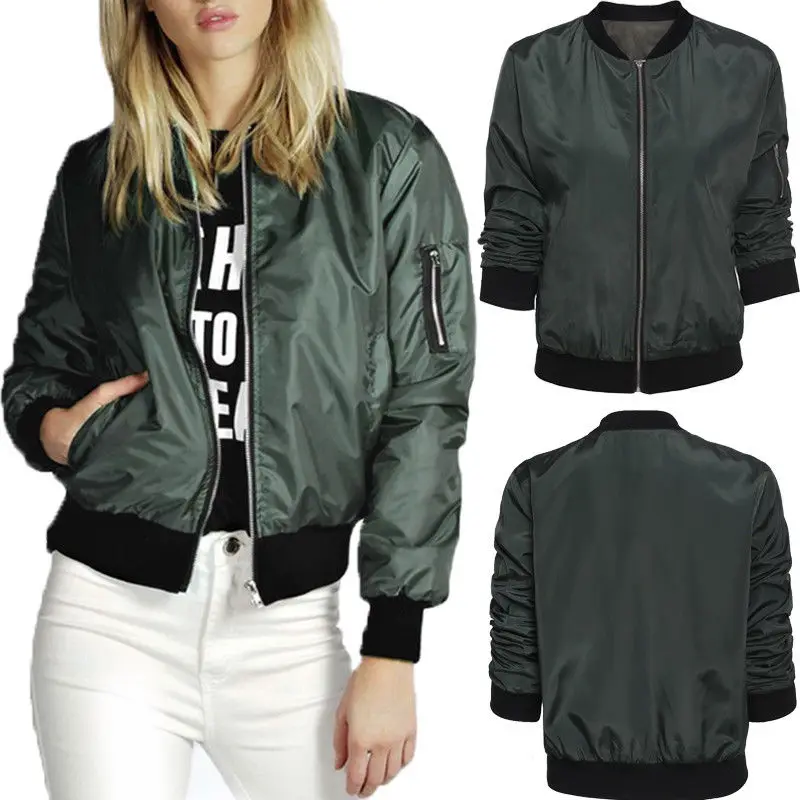 

Newest Fashion Women Slim Long Sleeve Biker Motorcycle Soft Leather Zipper Jacket Holiday Casual Warm Coat
