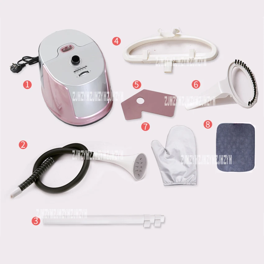 

MG-87 Hand-Held Vertical Steamer Single Bar Hanging Ironing Machine Electric Clothes Steamer Temperature 10 Gear Adjustment
