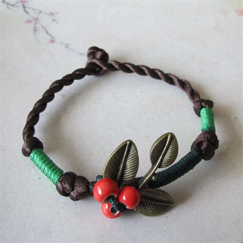Brokenstone Модные Винтажные Листья бисер браслет для женщин|bracelets for|beads bracelets for womenbead