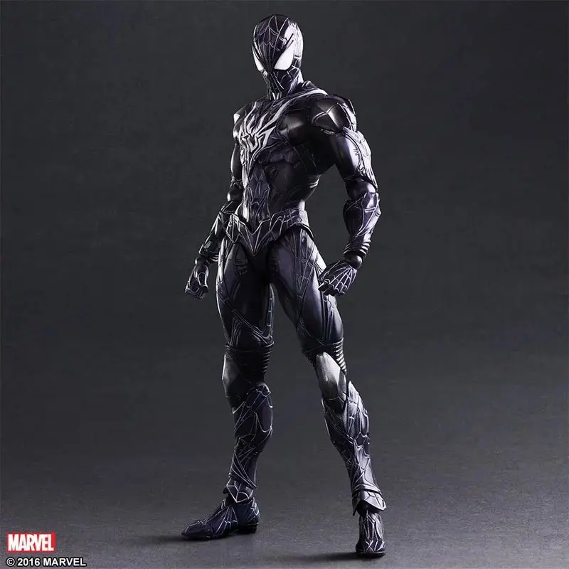 PLAY ARTS 27 см черный и красный оригинальный Человек-паук темный человек-паук