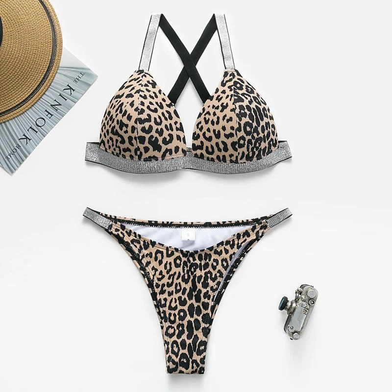 10 Bikinx микро бикини с высоким вырезом купальный костюм пикантный женский купальник раздельный треугольный Пуш Ап купальник для женщин купальные костюмы biquini - Цвет: 10