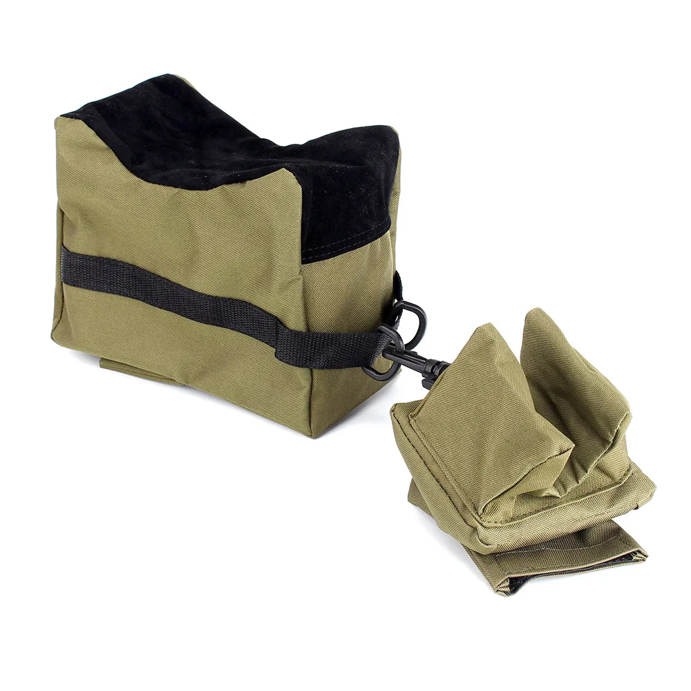 Army green Ohhunt тактический передний и задний отдых сумка наборы портативный 600D Оксфорд для тактической стрельбы винтовки диапазон Черный Армейский зеленый камуфляж - Цвет: Army green