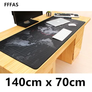 FFFAS моющийся 140x70 см XXXL самый большой коврик для мыши Коврик для мыши Клавиатура мыши с естественным изображением ПК настольный коврик офисная настольная Подушка Estera