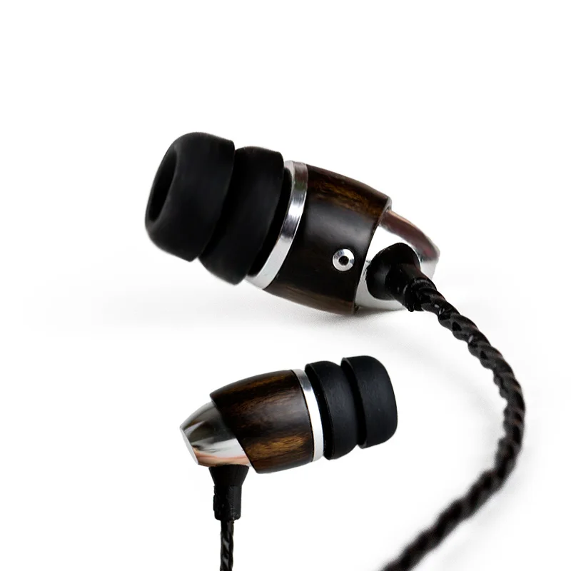 Новинка 2017 Sendiy M2 Hi-End Blackwood Hi-Res HIFI наушники вкладыши с динамическим звуком |