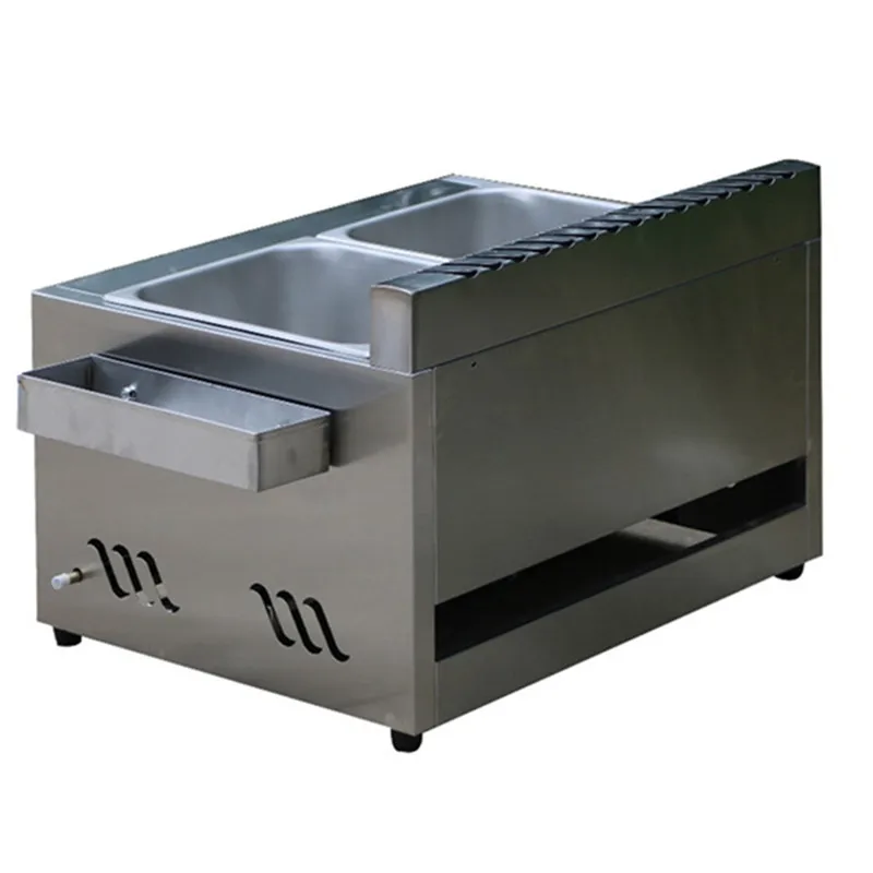 値段 10l商業ステンレス鋼lpgガス天ぷら鍋用チュロスフライドチキンtwisterスパイラルtornadoポテトzf