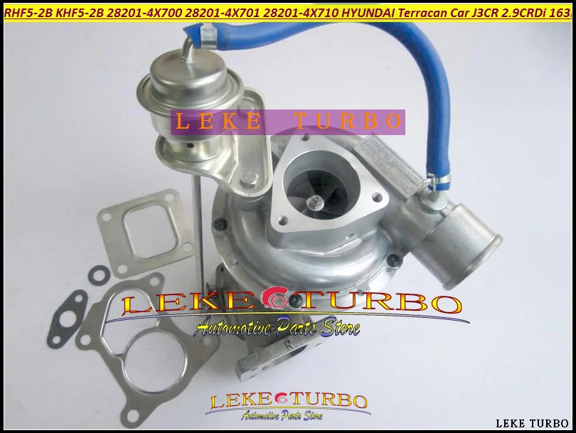 RHF5-2B KHF5-2B 28201-4X700 28201-4X701 28201-4X710 Турбокомпрессор Для HYUNDAI Terracan Car 2003-06 J3 J3CR 2.9L CRDi 163HP |