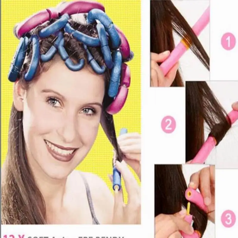 Хорошее качество 15 см PSA Тип жемчужная Пена бигуди для волос гибкие Ролики как EPE