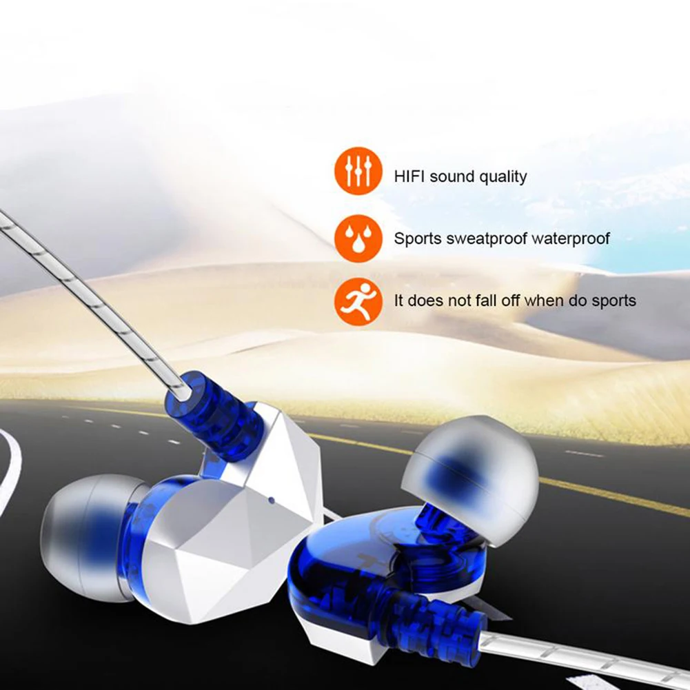 New Arrival QKZ CK6 Universal Noise Reduction Mic HiFi In-ear Wired Phone Music Earphones
