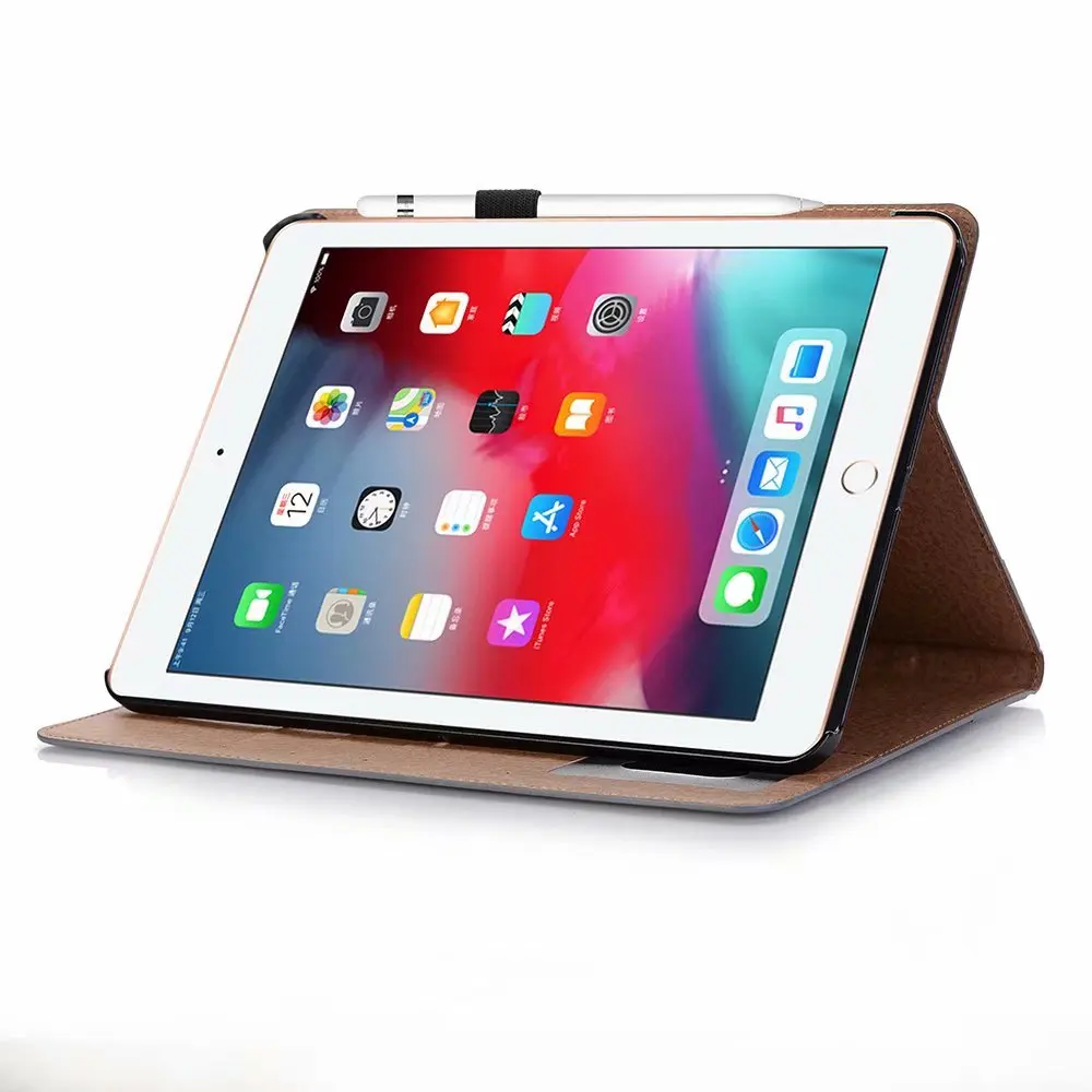 Чехол для iPad Pro 11 премиум класса из искусственной кожи бизнес-Чехол-книжка с подставкой Карманный автоматический смарт-чехол для нового iPad Pro 11 чехол