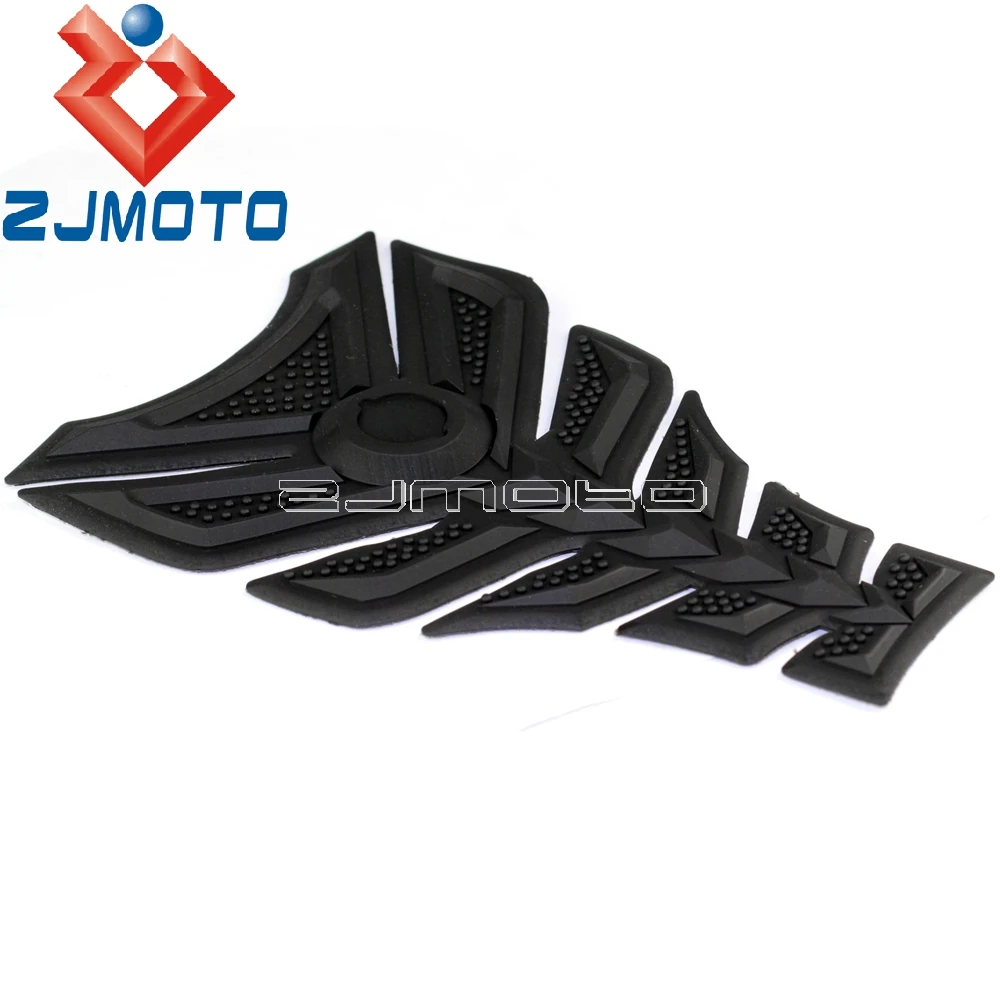 3D резиновая наклейка ZJMOTO для мотоцикла на топливный бак защитная накладка всех