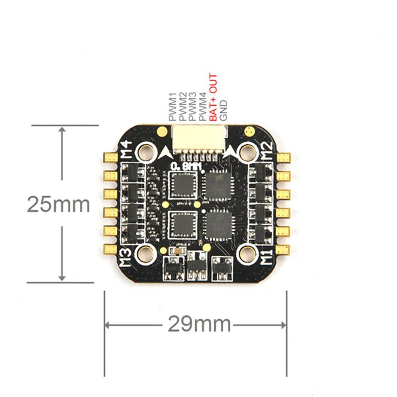 Новое поступление Контроллер полета Super_S F4 2S Встроенный Betaflight OSD + BS06D 4in1 Blheli_S 6A ESC |