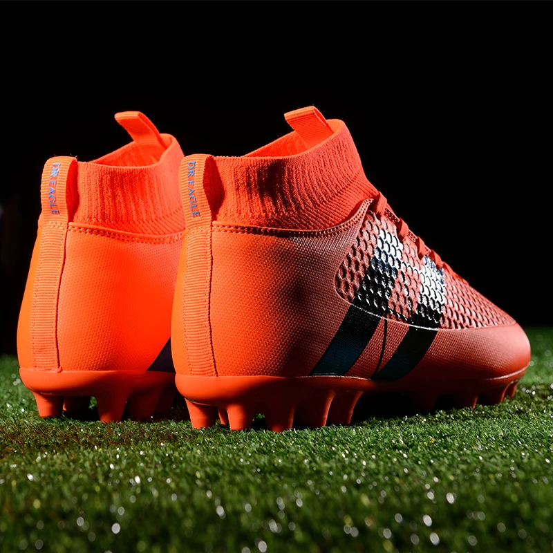 Футбольные бутсы DR.EAGLE spike высокие мужские Бутсы для футбола crampon оригинальные