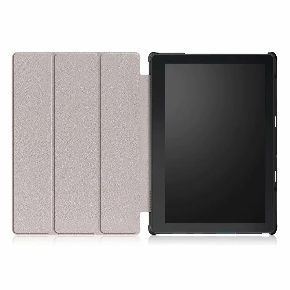 Ultra Slim Sleep Wake Case for Lenovo Tab E10 X104F Tablet Smart Magnetic Stand PU Leather Cover E 10 X104 Shell | Компьютеры и офис