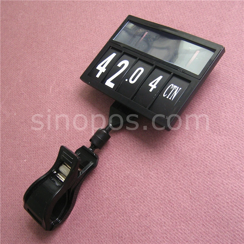 Маленькая искусственная кожа зажим с шипами держатель для рекламы deli