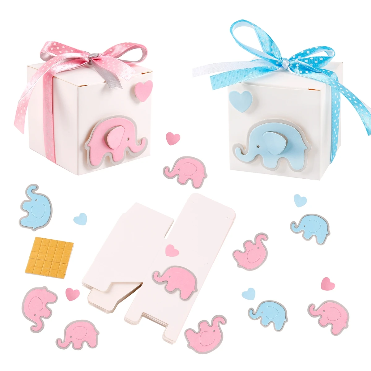 Elephant Decorations Baby Shower Candy Box Elephant Decorations Party Happy Birthday Party Decorations Kids Birthday Party Decor