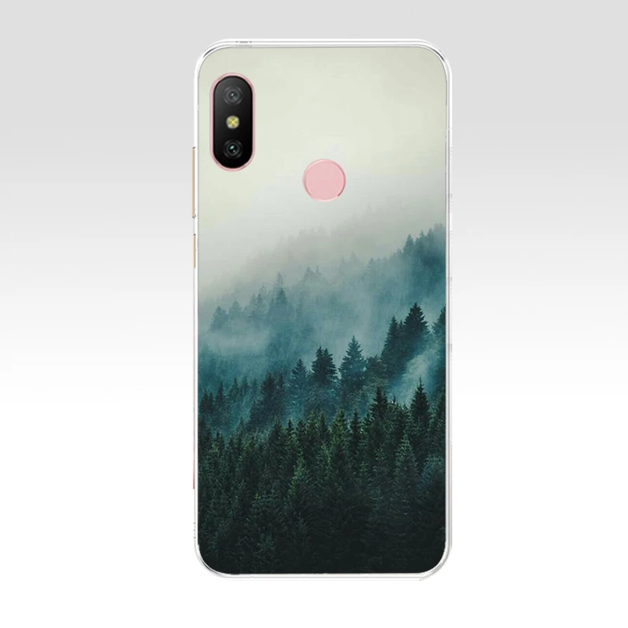 45 B силиконовый чехол для Xiaomi mi A2 LITE, чехол с полной защитой, мягкая задняя крышка из ТПУ, чехол для телефона s для Xio mi A2 LITE, бампер - Цвет: 45