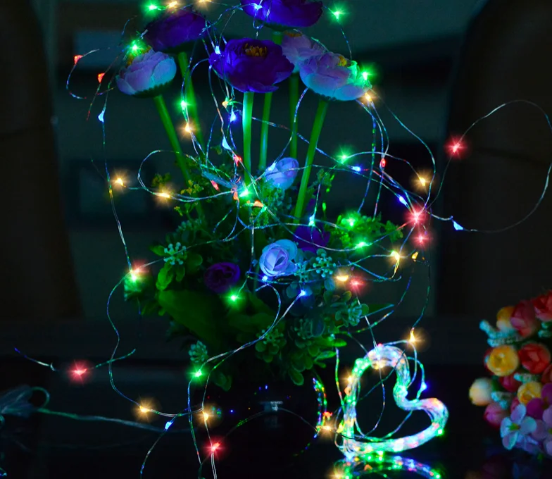 Рождественская светодиодная гирлянда 5 м 50 светодиодов светодиодный ная лента из