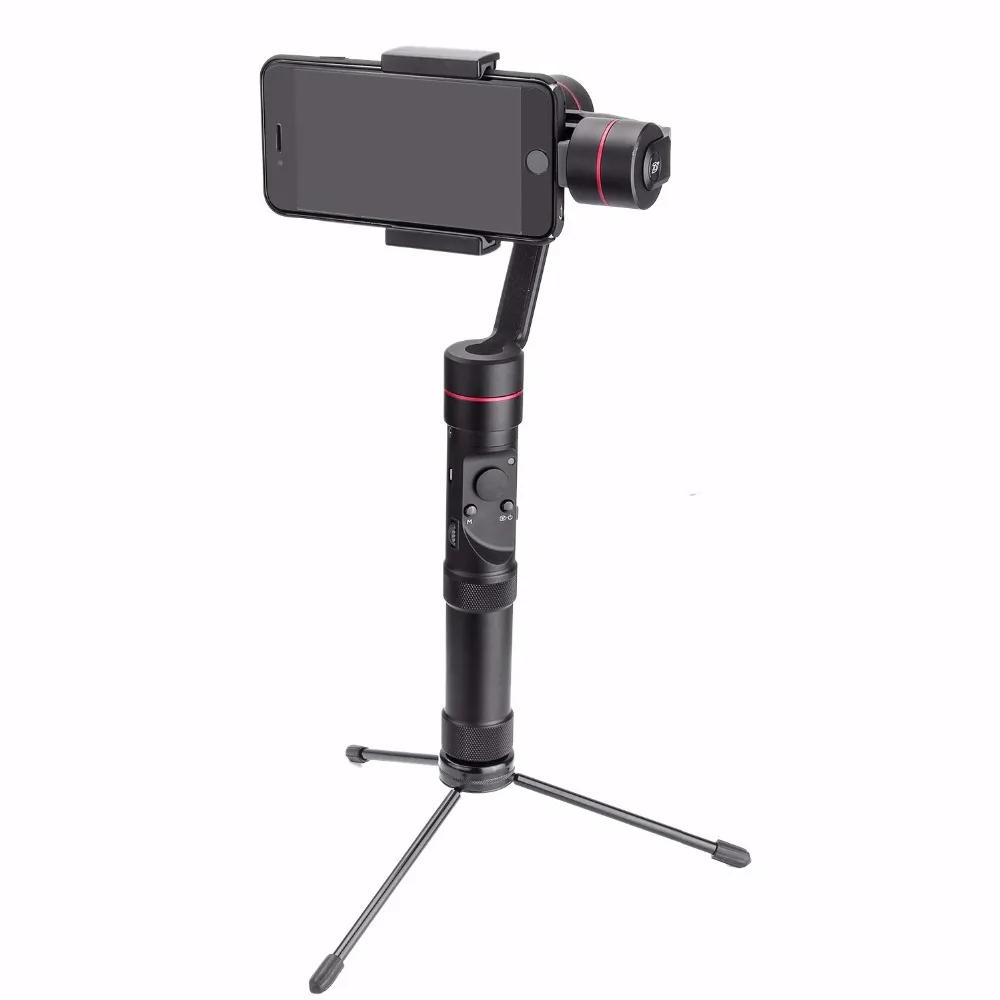 Zhiyun гладкой Q ручной Gimbal стабилизатор + микрофон Камера сцепление кронштейн L