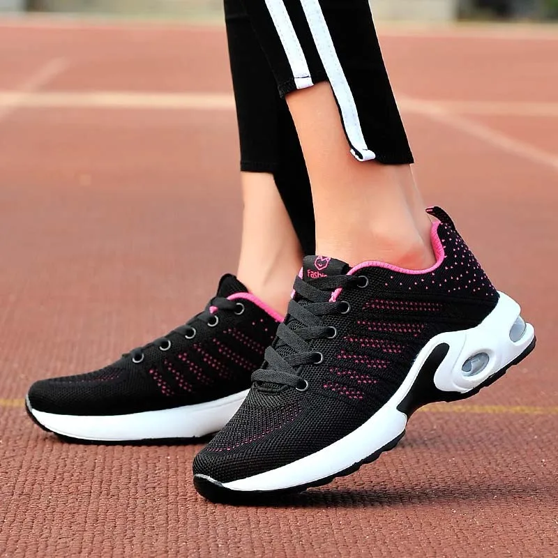 VTOTA/Модная Повседневная обувь Женские дышащие кроссовки на шнуровке zapatos de mujer tenis
