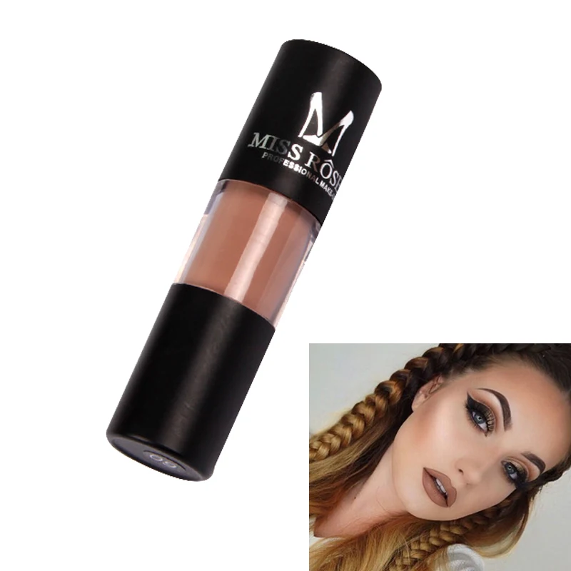 Красота 12 цветов макияж водонепроницаемый матовый блеск для губ легко носить