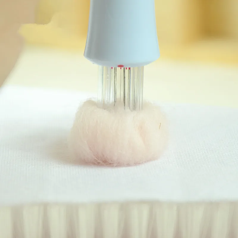 Игла DIY держатель для шерсти валяния 7 головок вышивка ручка инструменты ремесло
