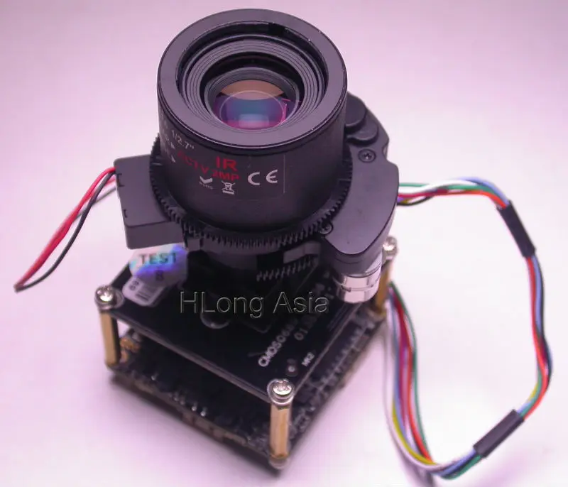 H.265 (4.0MP) 6 22 мм моторизованный зум и фокус объектив 1/3 &quotс датчиком Omnivision OV4689 + Hi3516