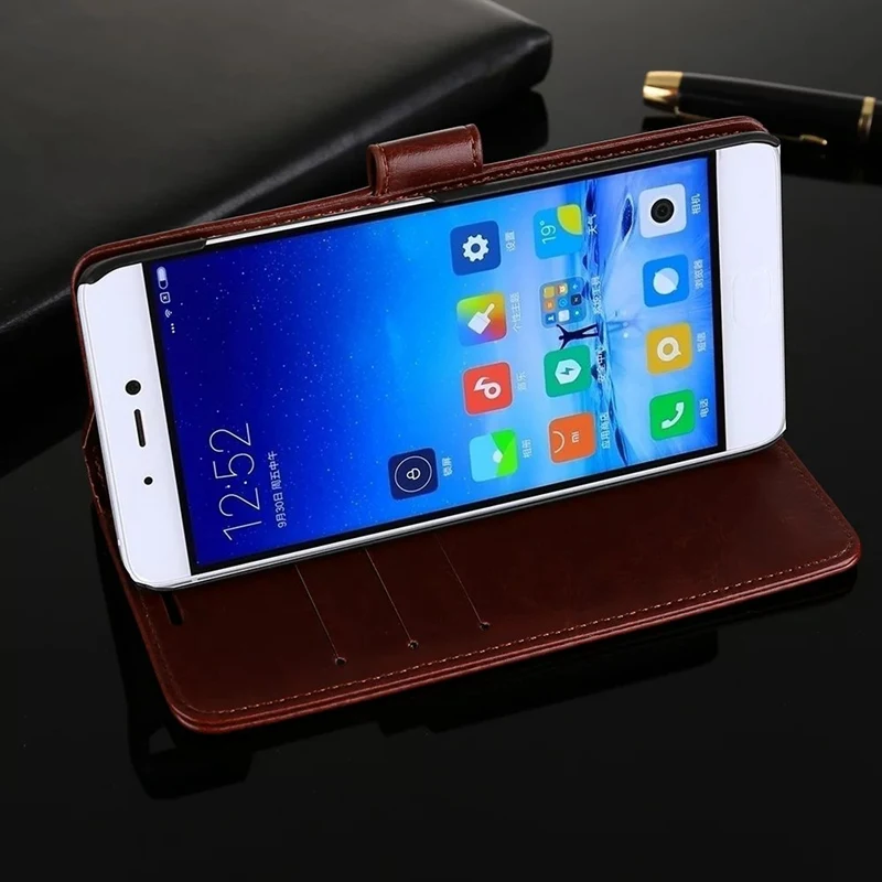 Чехол для телефона Xiaomi mi 5S плюс бумажник ультра тонкий оригинальный чехол Флип