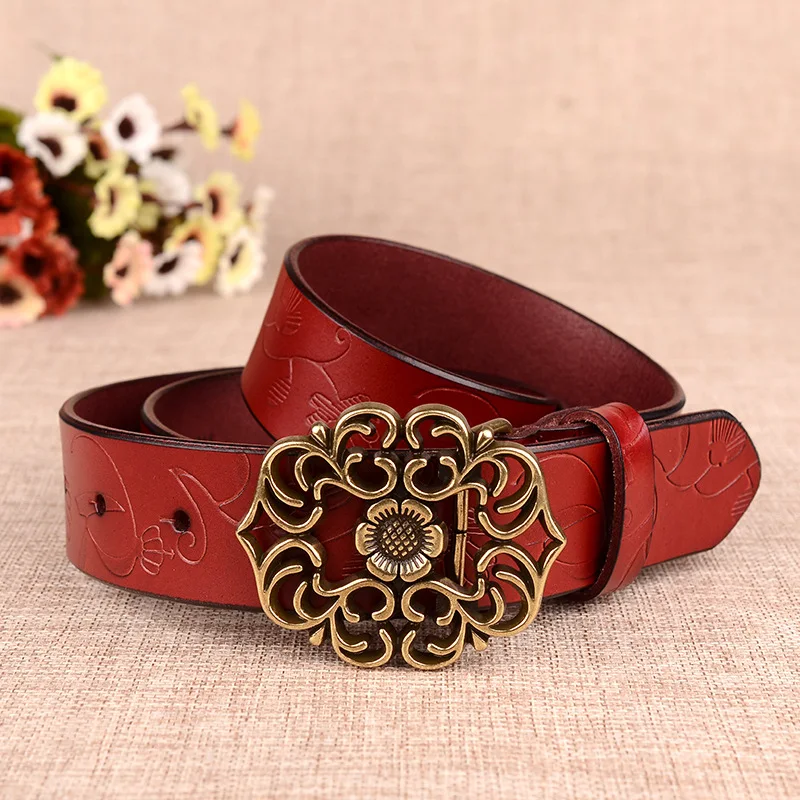 Новинка Ceinture Femme женские ремни натуральная кожа игла пряжка повседневный стиль