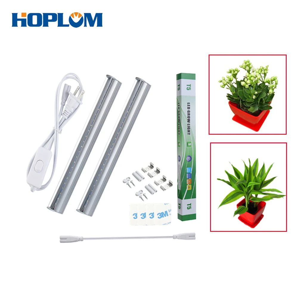 Лампа светодиодсветодиодный T5 для гидропонных систем 2 шт. 85 265 в|led grow|grow barled grow bar |