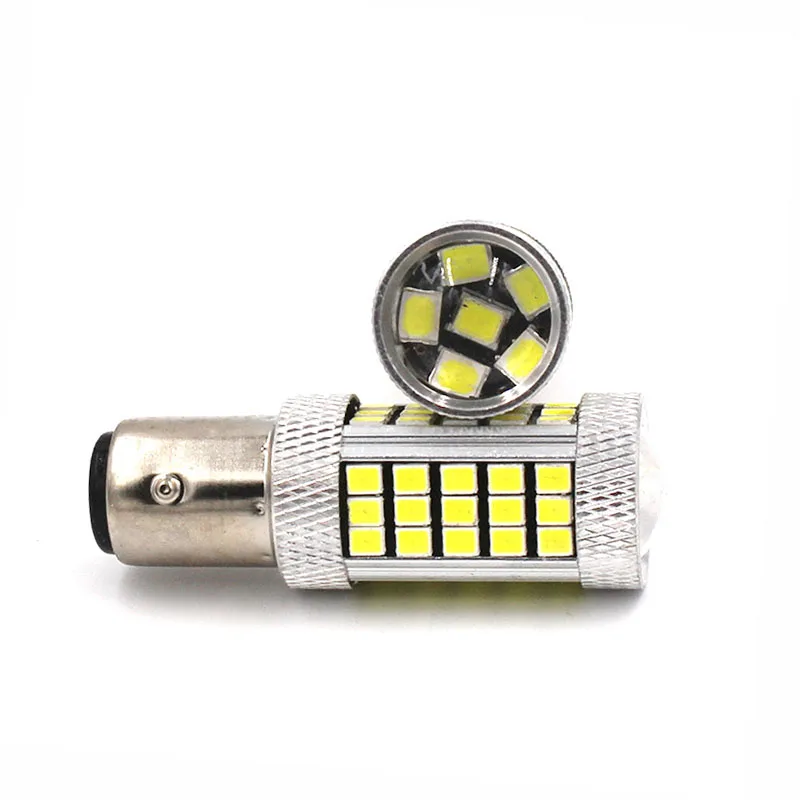 1 шт. 1157 Flash BAY15D P21/5W BAZ15D P21/4W BAW15D PR21/5W 66 SMD 2835 светодиодный автоматический белый