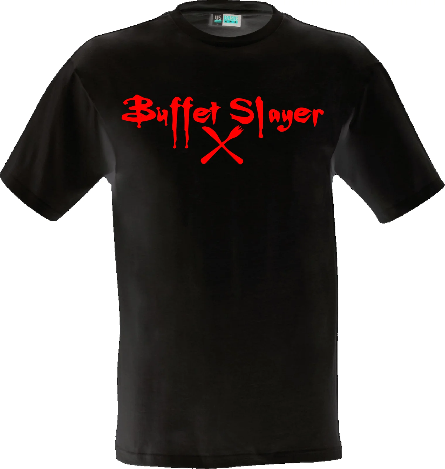 Buffet Slayer Buffy Vampire tribute tee shirt quote geek print sci fi gift Cool Casual pride Футболка Мужская Унисекс