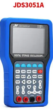 Портативный осциллограф Jinhan 2019JDS3082A JDS3051A цифровая память 50 м/70 м/80 МГц Портативный осциллограф мультиметр осциллограф - Цвет: JDS3051A  EU plug