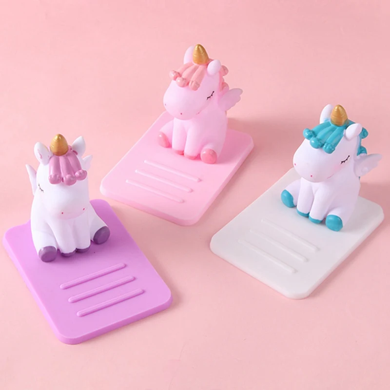 Единорог мобильный телефон подставка держатель мобильного телефона для IPhone Xiaomi