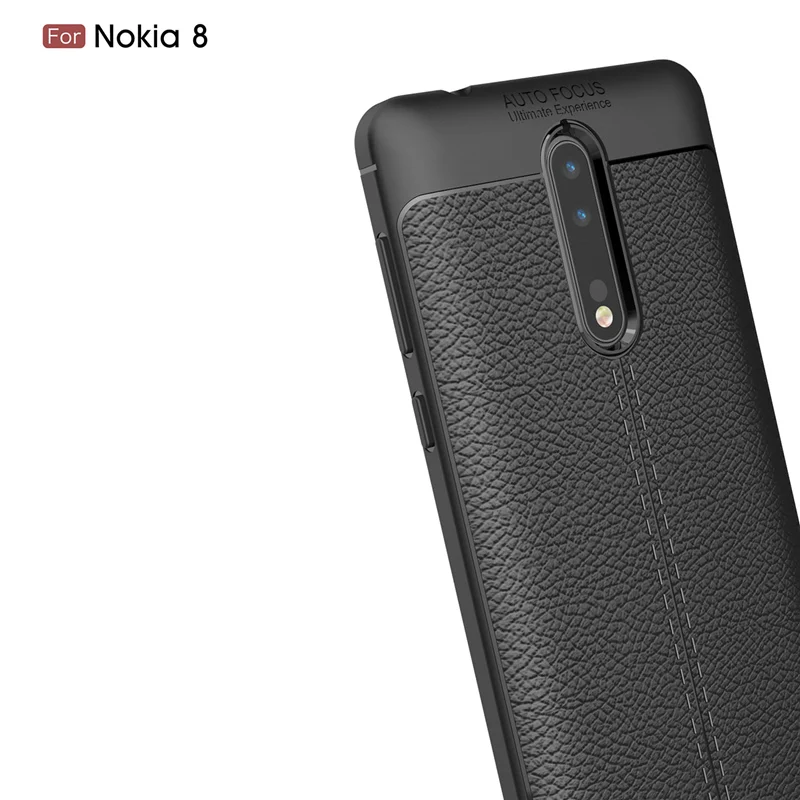 Чехлы для джентльменов Nokia 8 чехол телефона с зернистой текстурой Sirocco