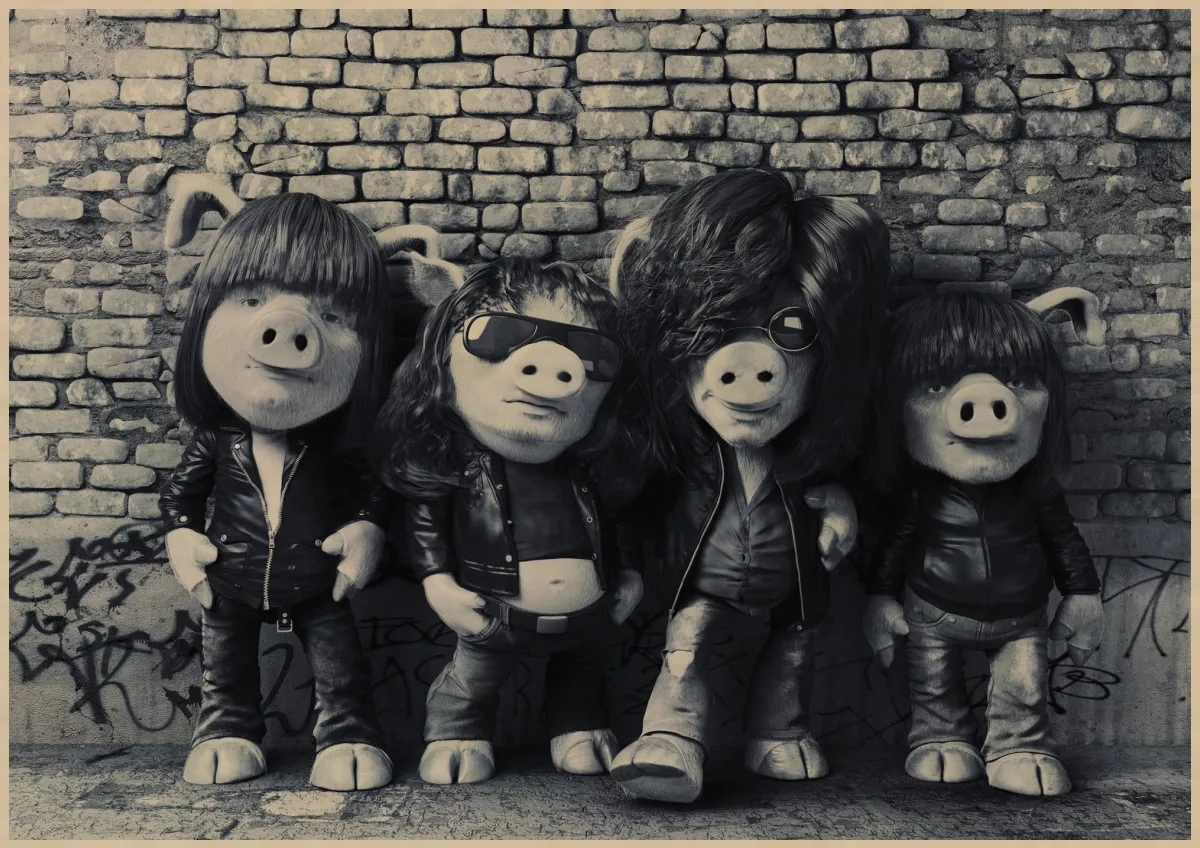 Настенные стикеры DCTOP с надписью Keep Rock And Roll домашние наклейки жесты рок ретро