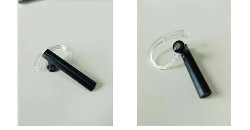 Bluetooth наушники прозрачные силиконовые заушные крючки зажим петли для гарнитуры