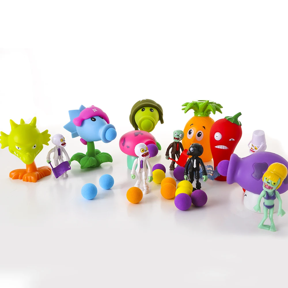 Новые Растения против Зомби Peashooter ПВХ фигурку Модель игрушки подарки для детей