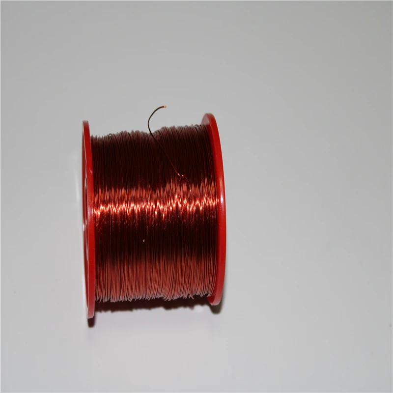 0,64 мм 22AWG QZY+ XY-2/220 Магнитный провод 0,5 кг 150 м класс 220C эмалированный круглый медный провод для намотки магнитной катушки