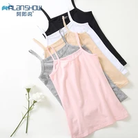 alanshow women 3pcslot ladies tank tops for women combed cotton camisoles tank women vest female vest for girls free shipping