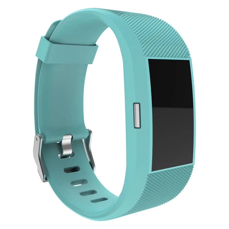 Высококачественный Браслет Samrtwatch для часов fitbit Charge 2 силиконовый ремешок с