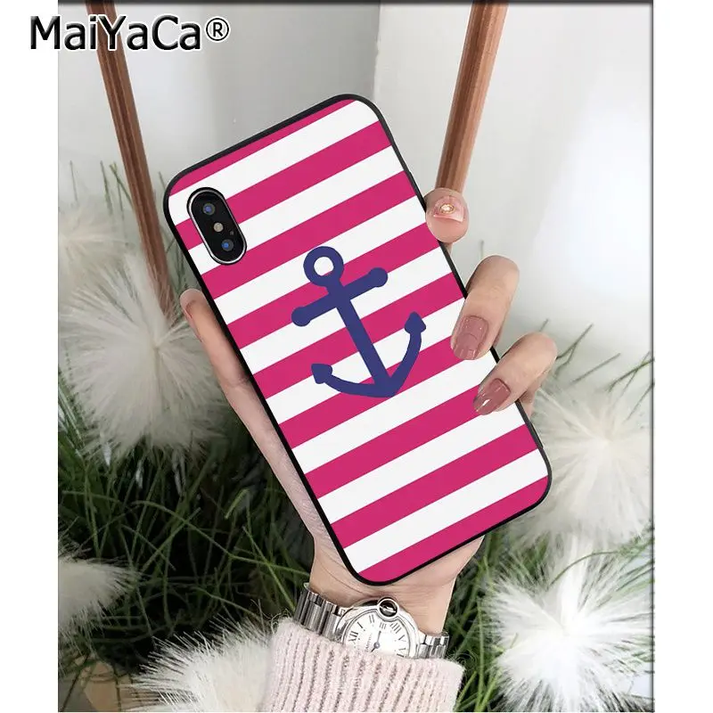 Мягкий Черный силиконовый чехол MaiYaCa из ТПУ для iPhone 5 5Sx 6 7 7plus 8 8Plus X XS MAX XR|Бамперы| |