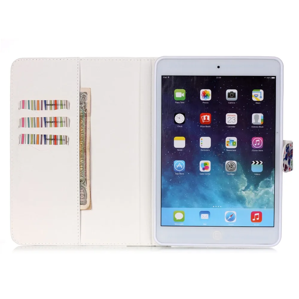 Тонкий чехол из искусственной кожи для Apple iPad Mini 1 2 3 7 9&quot|tablet case|case for applecase mini ipad |