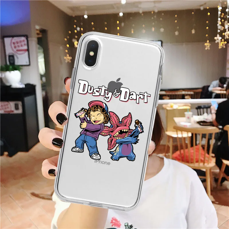 TPU Stranger Things Сезон 3 американский ТВ прозрачный мягкий силиконовый чехол для телефона для iphone 11 Pro Max X 5S 5 SE 6 6s 7 8 plus XS Max XR - Color: TPU