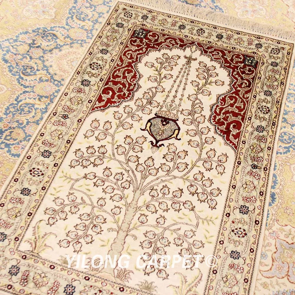 YILONG 2 5 'x 4' персидский ковер ручной работы с узелком дизайн Древа Жизни (YHW423AB) |