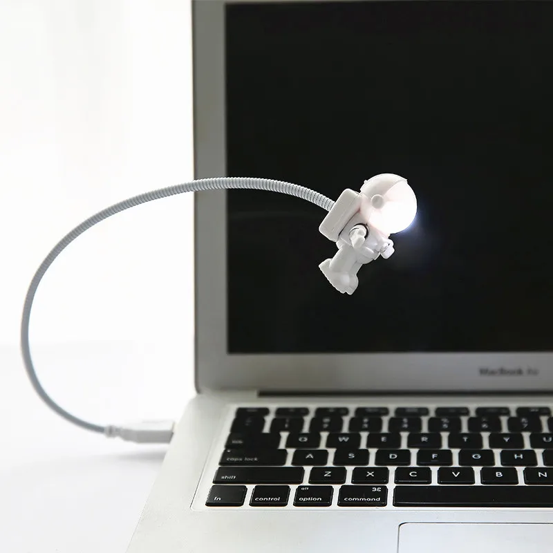 Крутой стиль астронавт космонавт USB Светодиодная лампа Регулируемые гаджеты