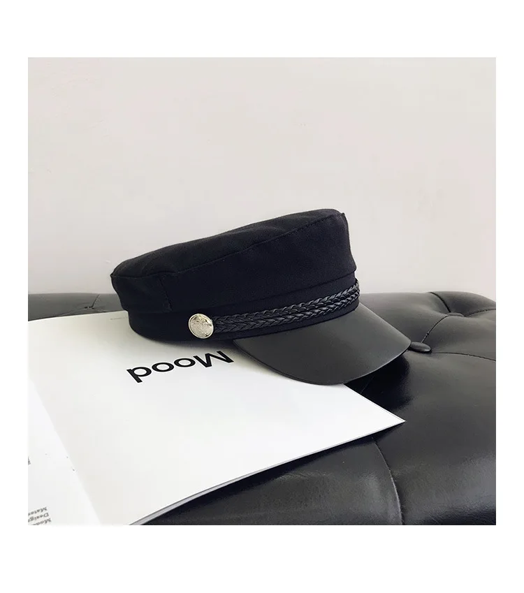 Модная бейсболка brime из искусственной кожи зимние военные шапки для мужчин и