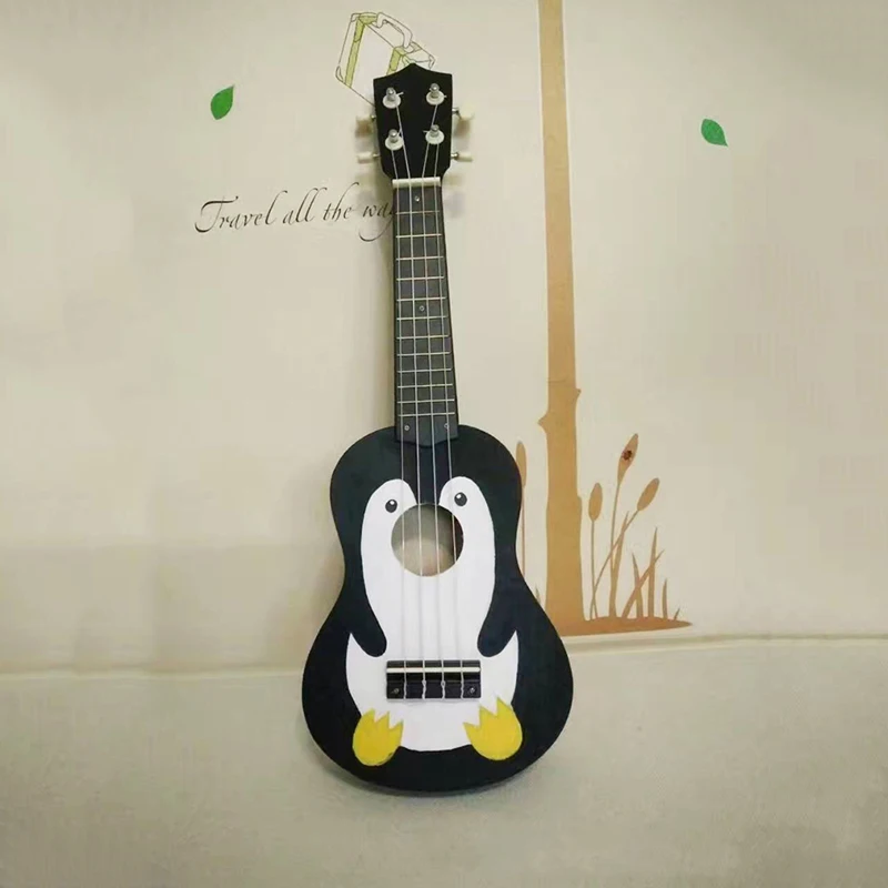 DIY Набор укулеле музыкальный инструмент игрушка для детей картина ручной работы деревянные музыкальные игрушки гитара-подарок