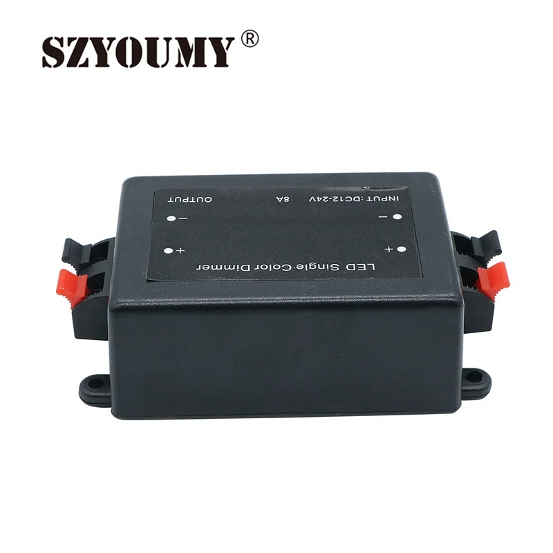 SZYOUMY DC 12В 24В 8A светодиодный Одноцветный Диммер для светодиодной точечной лампы