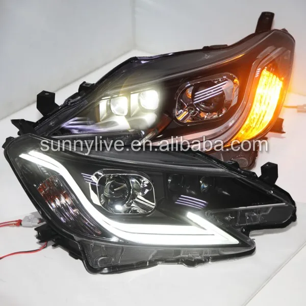 

2014-2015 Year For TOYOTA For Vertiga Mark For REIZ LED Angel Eyes Headlights LF